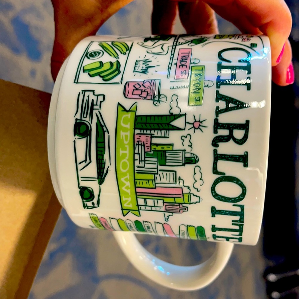 Starbucks mug been there series from Charlotte